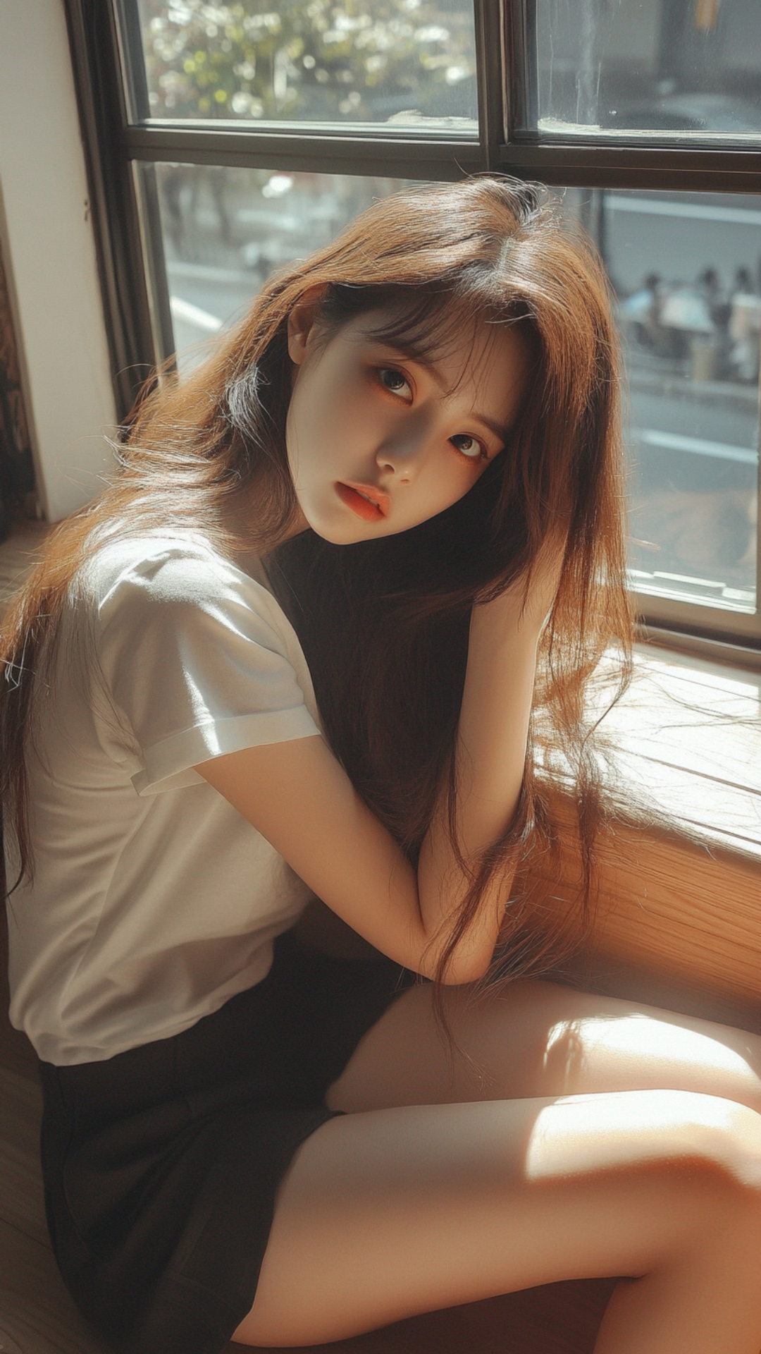 壁纸: 精选美女图集-移动端