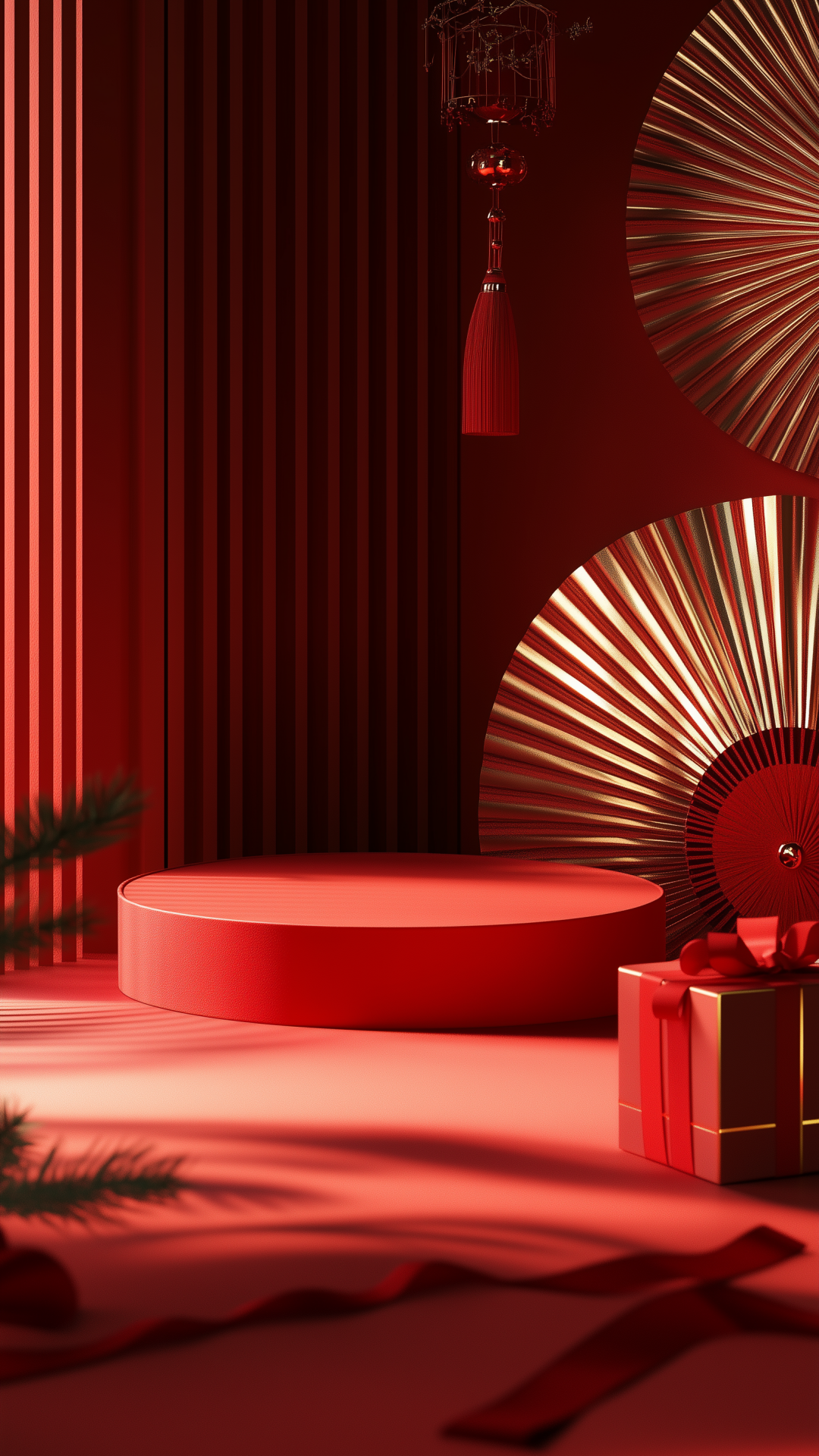 壁纸: 精选新年红红火火图集-移动端