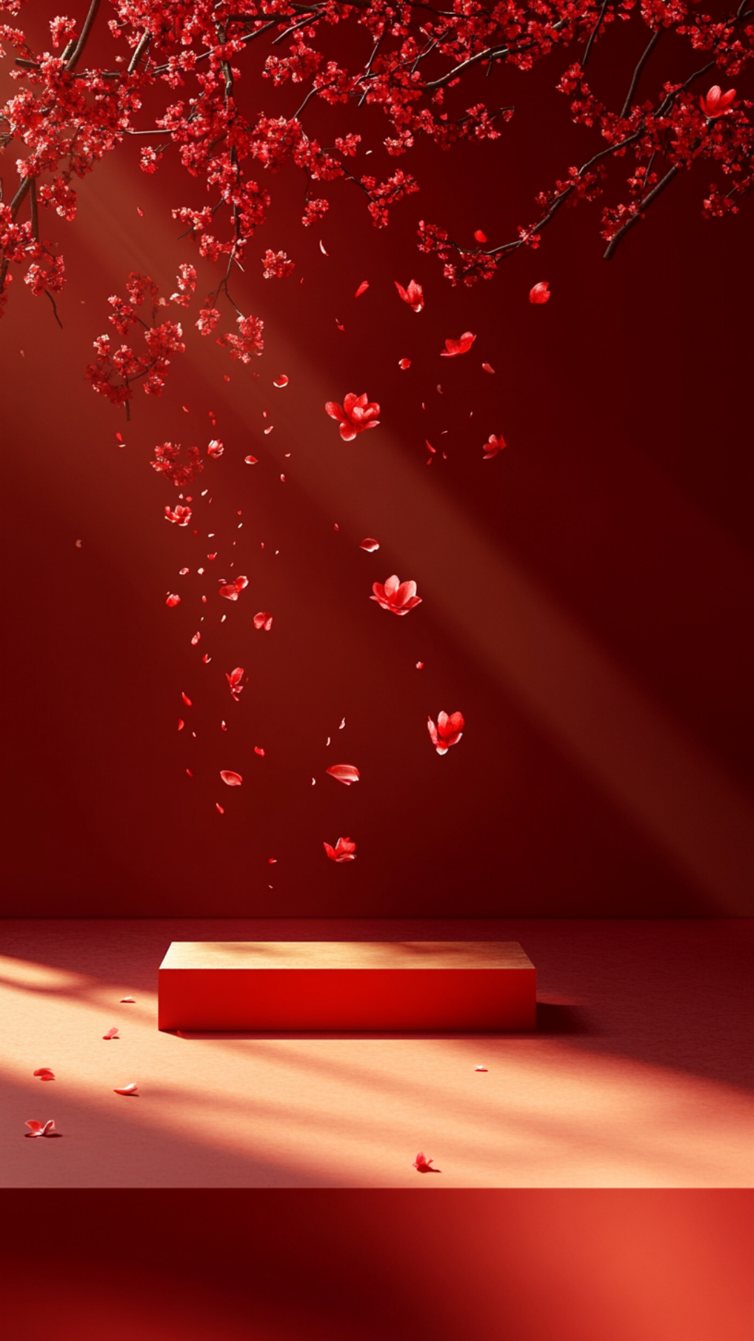 壁纸: 精选新年红红火火图集-移动端