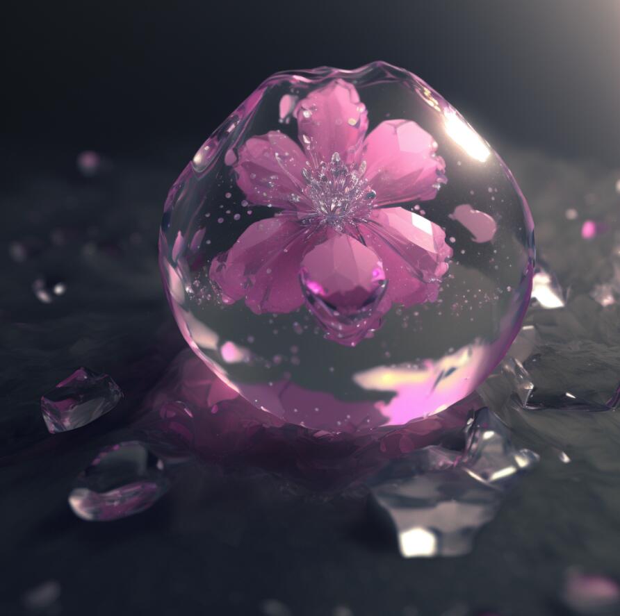 晶体花瓣