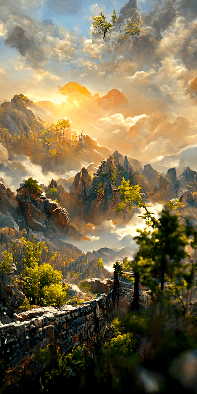 山水画