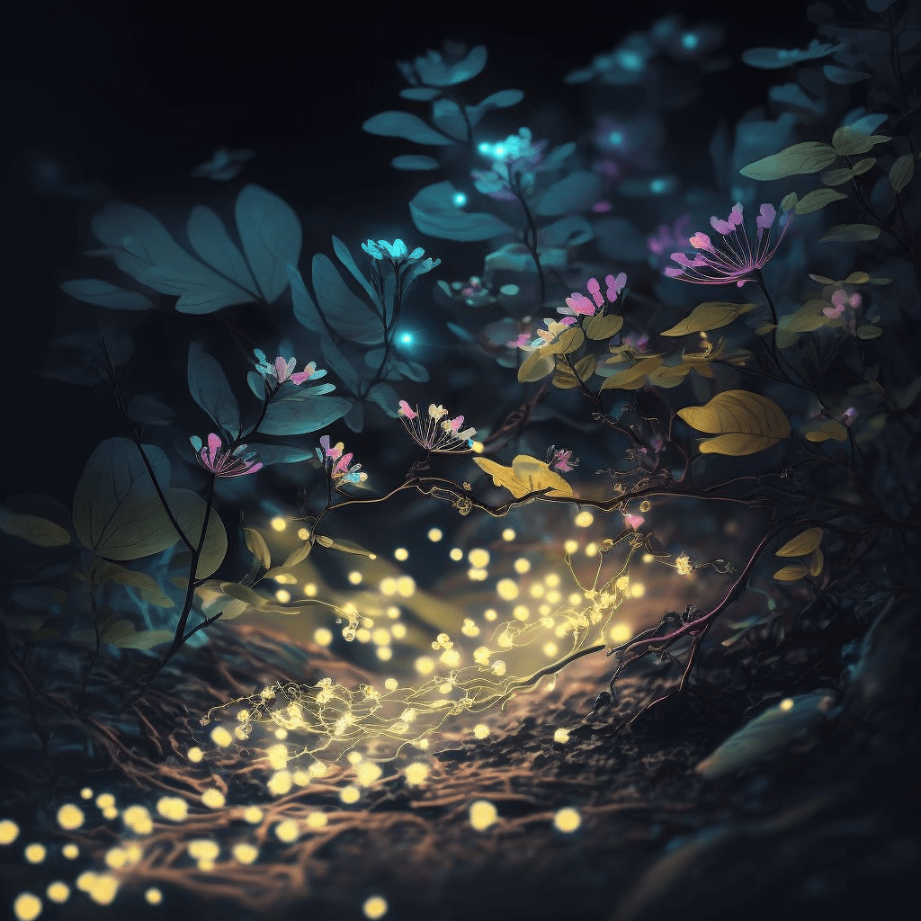 森林花草