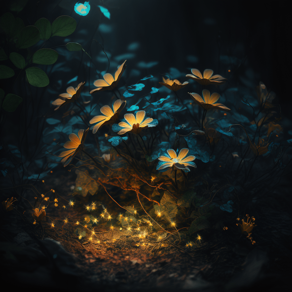森林花草