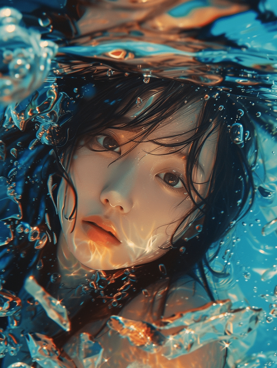 水中少女