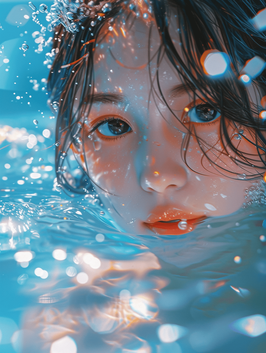 水中少女