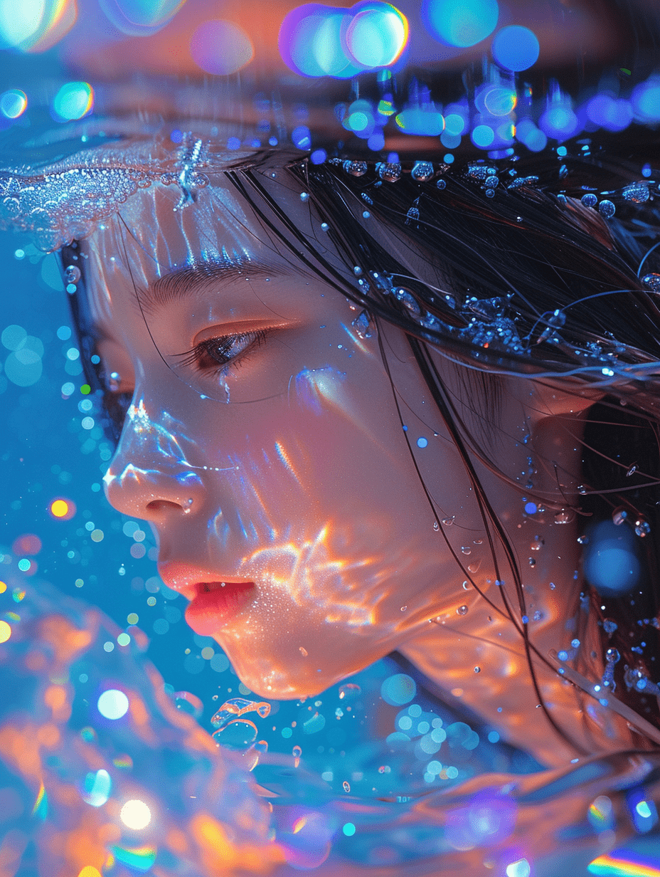 水中少女