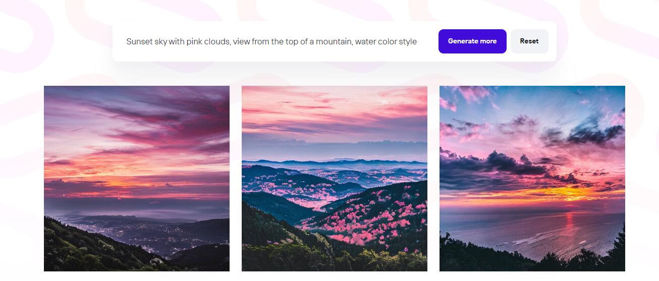 AI Background Generator - 人工智能背景生成工具,几秒出图,速度超快